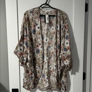 NWT Floral Kimono Cardigan - multiple sizes